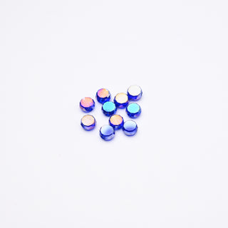 Cristalli Dischi Blu Zaffiro Aurora Boreale 6x3mm - 10 Pezzzi | Sarobidy