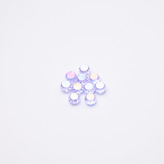 Cristalli Dischi Lilla Azzurrato Trasparente 6x3mm - 10 Pezzzi | Sarobidy