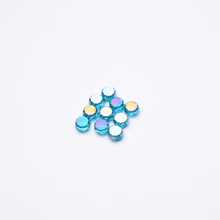 Cristalli Dischi Blu Turchese 6x3mm - 10 Pezzzi | Sarobidy