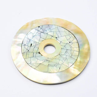 Cabochon Patina di Bronzo Disco Ø 47mm