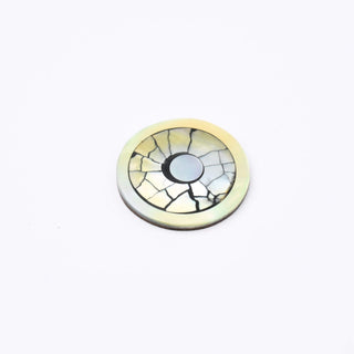 Cabochon Patina di Bronzo Disco Ø 20mm