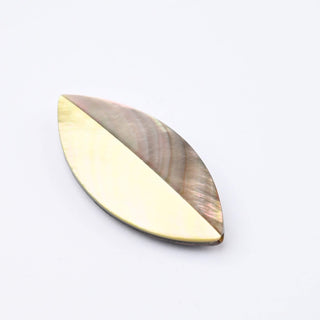 Perla Patina di Bronzo Navetta 40x20mm