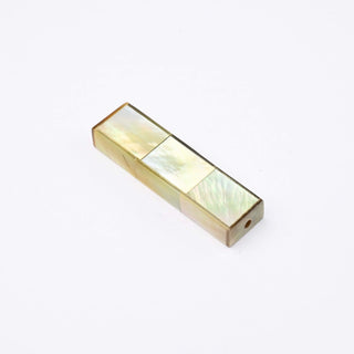 Cabochon Patina di Bronzo Rettangolo 30x8x5mm