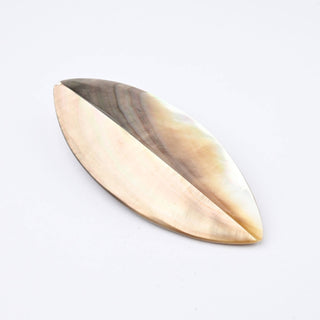 Perla Patina di Bronzo Navetta 63x27x7mm