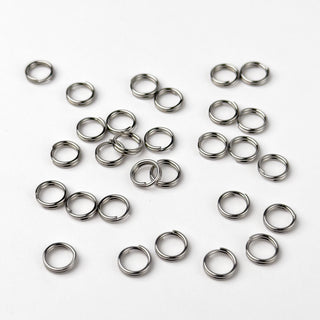 Anellini Brisé 6mm in Acciaio - 30 pz