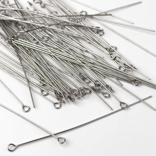 Chiodini con Occhiello 70mm in Acciaio - 80 pz