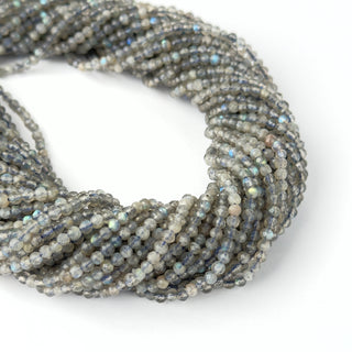 Perline di Labradorite Tondo Sfaccettato 3mm