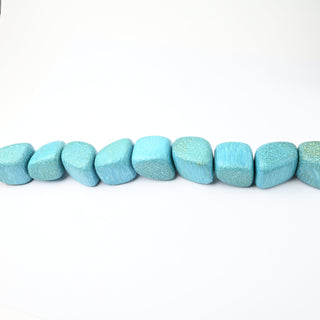 Perle in Legno Naturale Robles Heishi Naturale 20x5mm - Filo da 24 cm