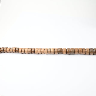 Connettori in Legno Naturale Quadrato Naturale 40mm - Filo da 24 cm