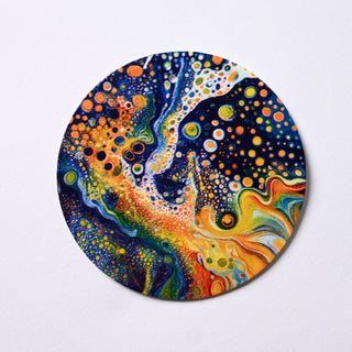 Pendente in Madreperla Genetic Mix Disco 50mm