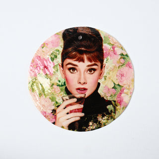 Pendente in Madreperla Drink con Audrey Disco 50mm