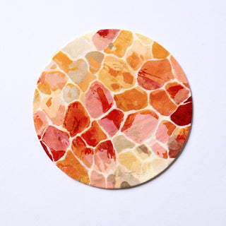 Pendente in Madreperla Effetto Cracklé Disco 50mm