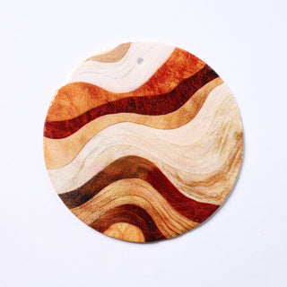 Pendente in Madreperla Onde d'Autunno Disco 50mm