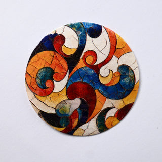 Pendente in Madreperla Carioca Disco 50mm