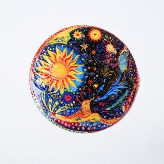 Pendente in Madreperla Oriental Hippie Disco 50mm