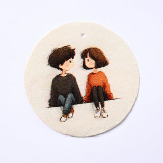 Pendente in Madreperla Me & You Disco 50mm