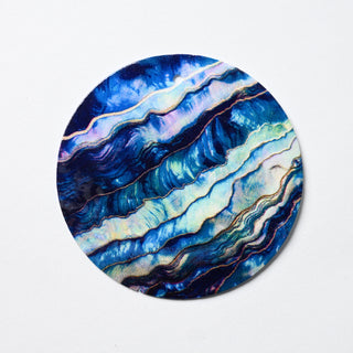 Pendente in Madreperla Sedimenti Marini Disco 50mm