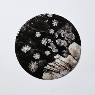 Pendente in Madreperla Fiocchi Sperduti Disco 50mm