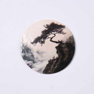 Pendente in Madreperla Landscape Japan Disco 40mm