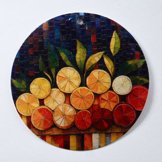 Pendente in Madreperla Arte Agrumi Disco 60mm