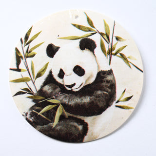 Pendente in Madreperla Panda Disco 60mm